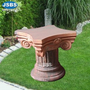 Marble Red Pedestal, Marble Red Pedestal